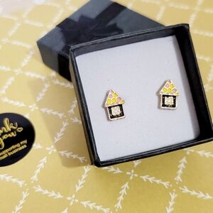 Charming House Stud Earrings